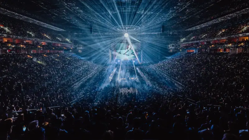 Konzertbild aus einem Konzert der Hans Zimmer "The Next Level Tour".